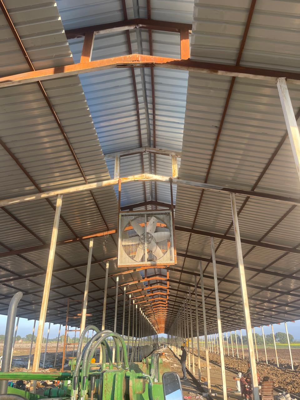 Gaushala Construction Progress